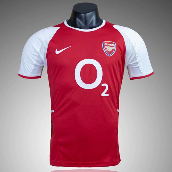 Arsenal Home  retro jersey 2002-2004 Season