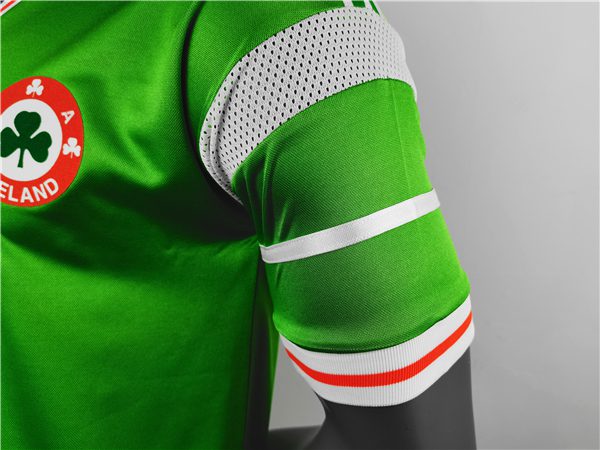 Ireland Home Retro Jersey 1988 1990 Season - Image 3