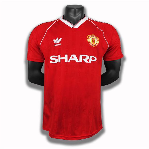 Manchester United Home Retro Jersey 1988 1990