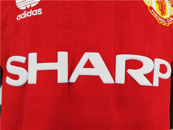 Manchester United Home Retro Jersey 1988 1990 - Image 4