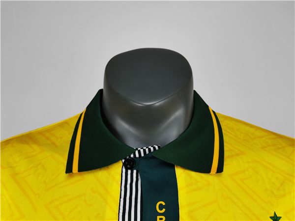Brazil Home Retro Jersey 1991-1993 Season - Image 6
