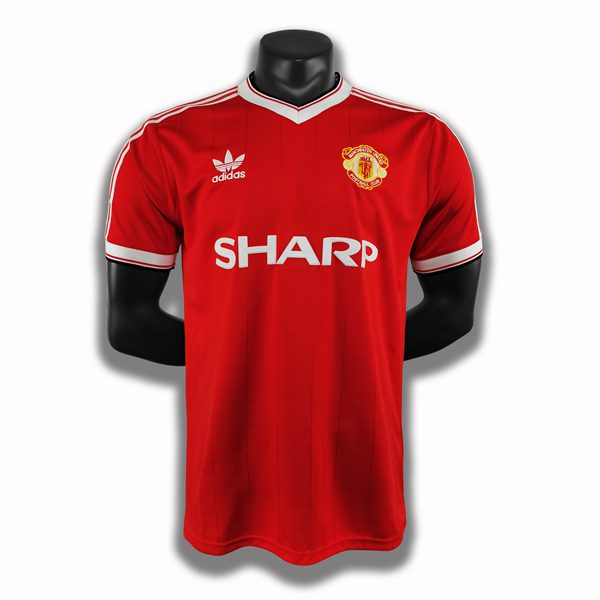 Manchester United Home Retro Jersey 1983 1984