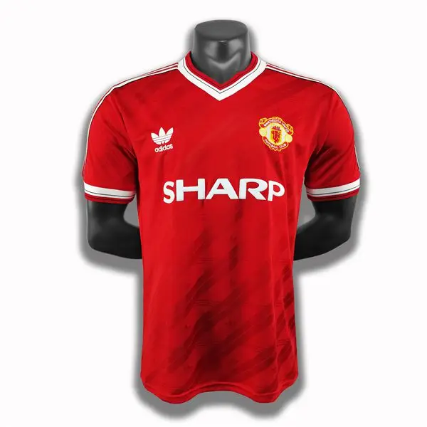 Manchester United Home Retro Jersey 1986 1988