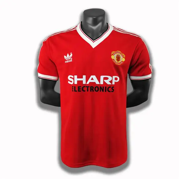 Manchester United Home Retro Jersey 1982 1983