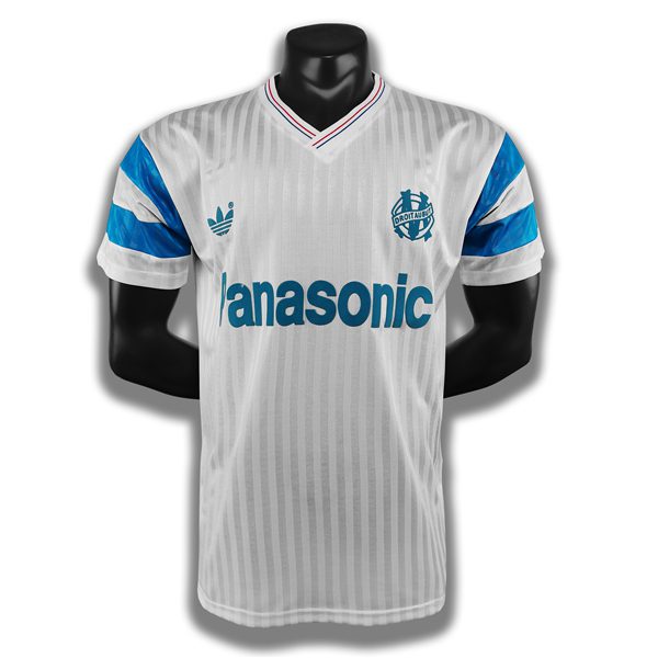 Olympique de Marseille Home Retro Jersey 1990 Season