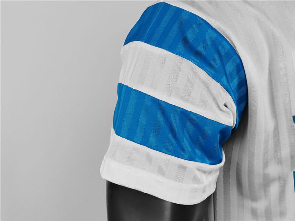 Olympique de Marseille Home Retro Jersey 1990 Season - Image 3
