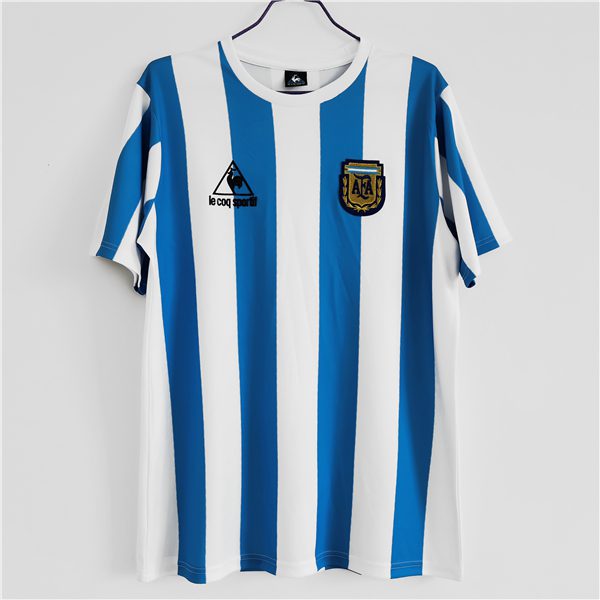 Argentina Home Retro Jersey Maradona 1986 Season