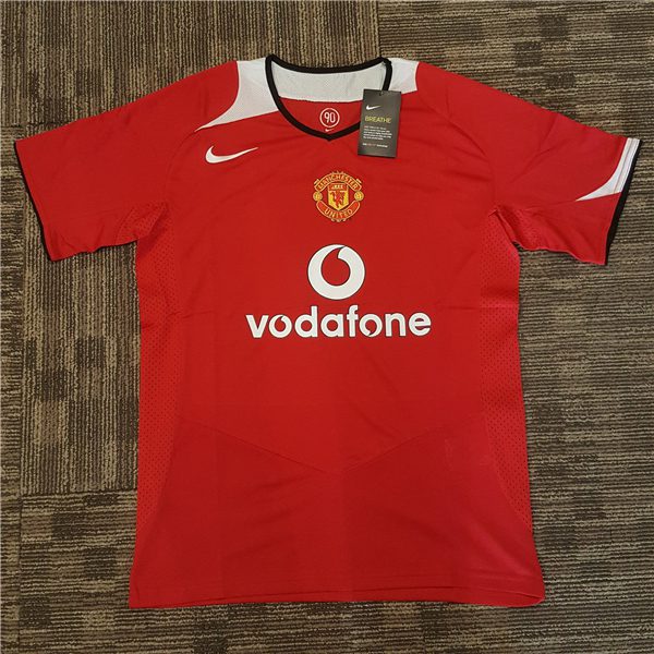 Manchester United home retro jersey 2004-2006 Season