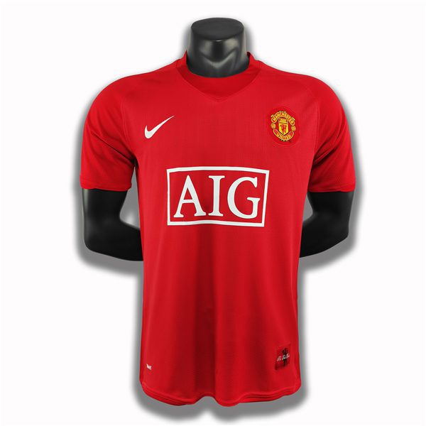 Manchester United home retro jersey 2007 2008 Season