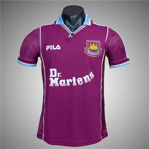 West Ham United Home Retro Jersey 1999-2001 Season
