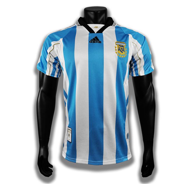 Argentina Home Retro Jersey 1998 Season