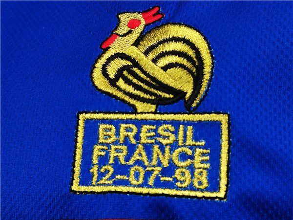 France Home Retro Jersey 1998 Season - Image 4