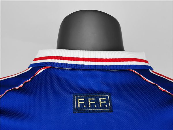 France Home Retro Jersey 1998 Season - Image 2