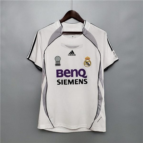 Real Madrid Home Retro Jersey 2006-2007