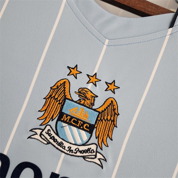 Manchester City Home Retro Jersey 2007 2008 - Image 8