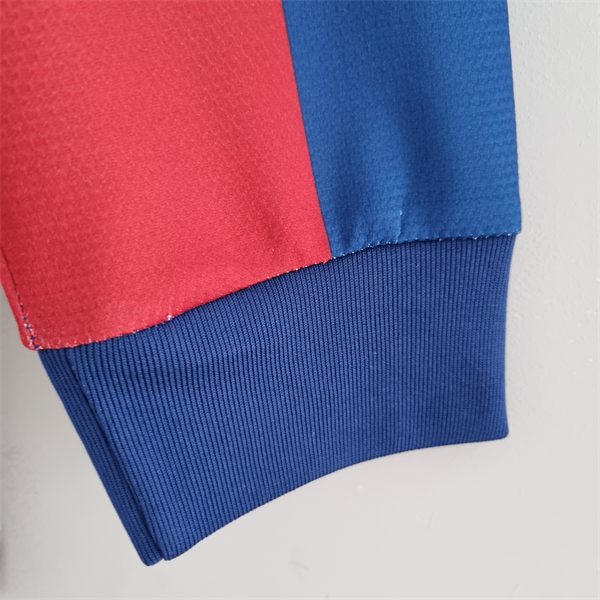 Barcelona Home Long Sleeve Retro Jersey 2010 2011 - Image 6