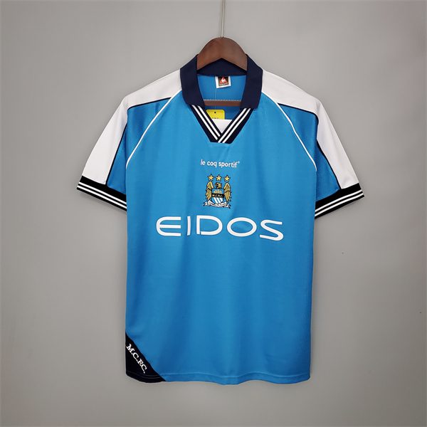 Manchester City Home Retro Jersey 1999-2001 Season
