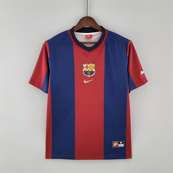 Barcelona Home Retro Jersey 1998-1999