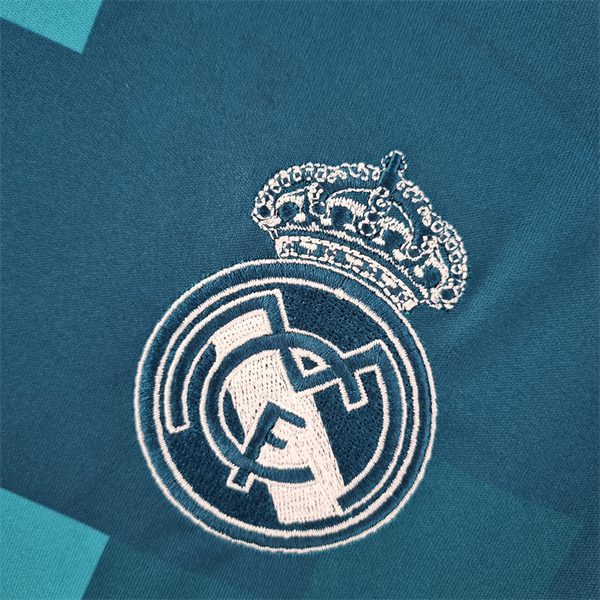 Real Madrid Third Long Sleeve Retro Jersey 2017 2018 - Image 6