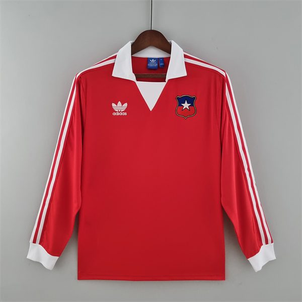 Chile Home Retro Long Sleeve Jersey 1982
