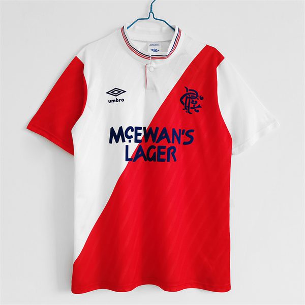Rangers Away Retro Jersey 1987 1988 Season