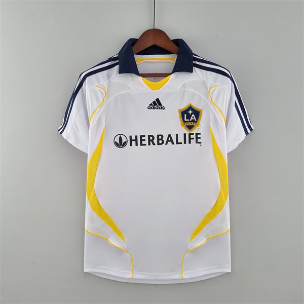 LA Galaxy Home Retro Jersey 2007 Season Beckham Shirt