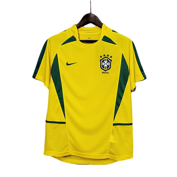 Brazil Home Retro Jersey 2002 Ronaldo Shirt