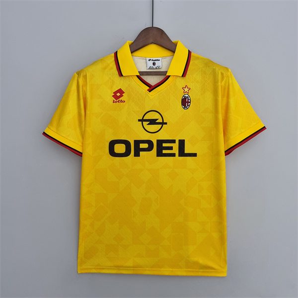 AC Milan Away Retro Jersey 1995 1996 Season