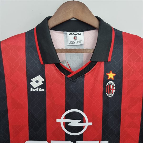 AC Milan Home Retro Jersey 1995 1996 Season - Image 3