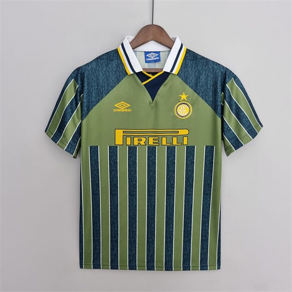 Inter Milan Away Retro Jersey 1995 1996 Season