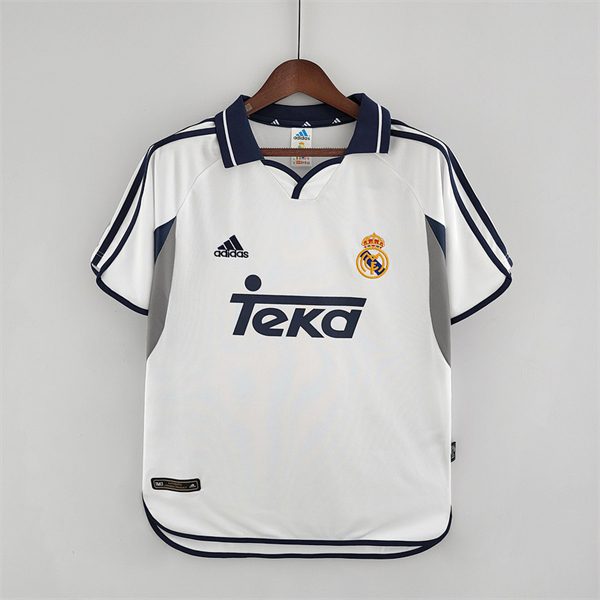 Real Madrid Home Retro Jersey 2000 2001 Season