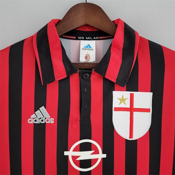 AC Milan long sleeve retro jersey 1999 2000 Season - Image 8