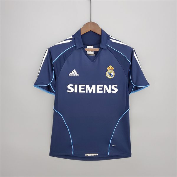 Real Madrid Away Retro Jersey 2005 2006 Season