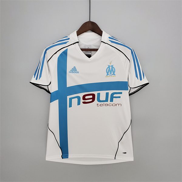 Olympique de Marseille Home Retro Jersey 2005 2006 Season