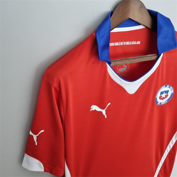 Chile Home Retro Jersey 2014 - Image 4