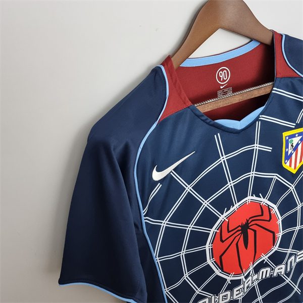 Atletico Madrid Away Retro Jersey 2004 2005 - Image 4