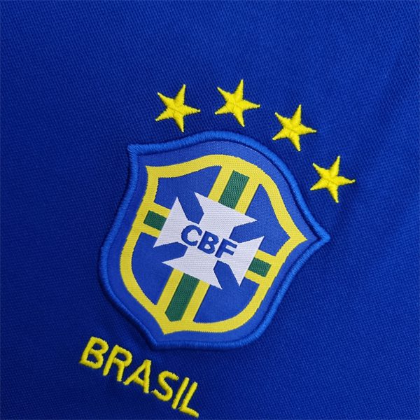 Brazil Away Retro Jersey 1998 - Image 4
