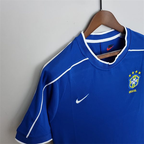 Brazil Away Retro Jersey 1998 - Image 10