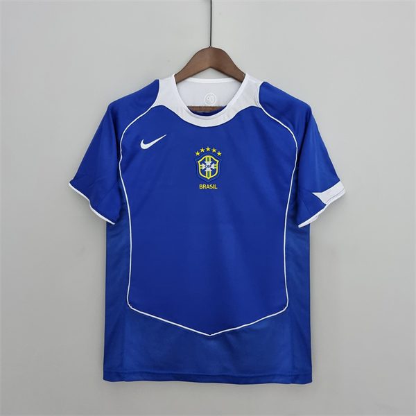 Brazil Away Retro Jersey 2004 2006