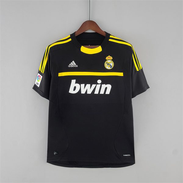Real Madrid Black Goalkeeper Retro Jersey 2011 2012 Season