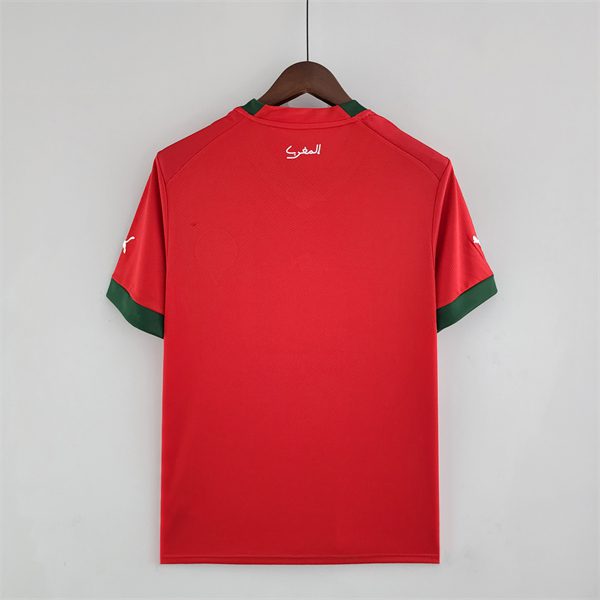 Alternative view of Morocco Home FIFA World Cup Qatar 2022 Jersey