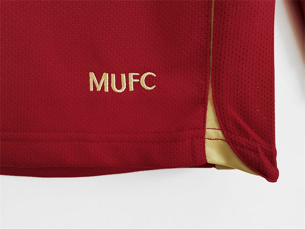 Manchester United Home Retro Long Sleeve Shirt 2006-2007 - Image 7