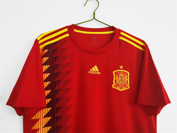 Spain Home Retro Shirt 2018 World Cup - Image 3