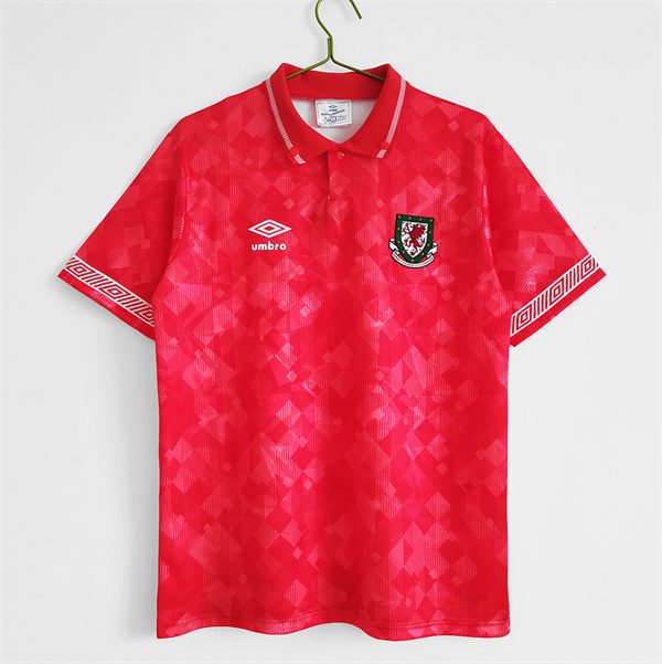 Wales Home Retro Shirt 1990 1992