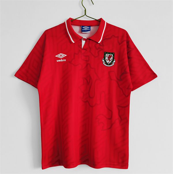 Wales Home Retro Shirt 1992 1994