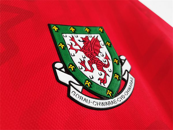 Wales Home Retro Shirt 1992 1994 - Image 5