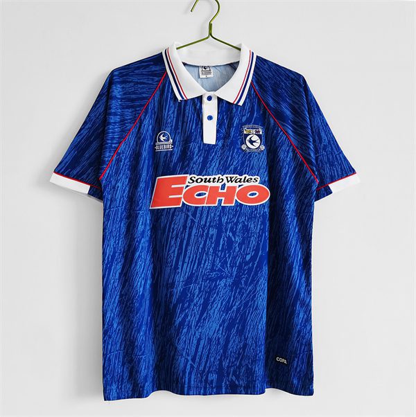 Cardiff City Home Retro Shirt 1990