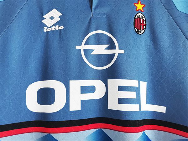 AC Milan Third Retro Shirt 1995 1996 - Image 7