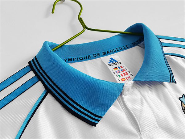 Olympique de Marseille Home Retro Shirt 1998 1999 - Image 4