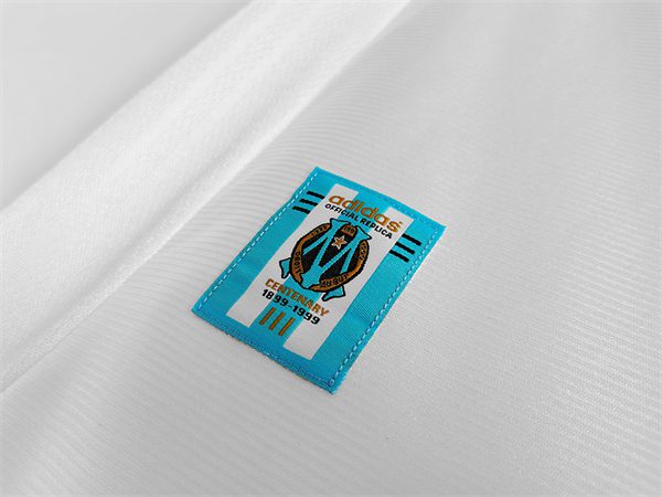 Olympique de Marseille Home Retro Shirt 1998 1999 - Image 8